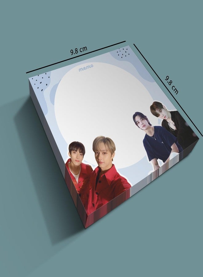 NS Trading Seventeen Cute Memo Pad 01 (Set of 3 Pads) Each Pad 100 Pages - Image 2
